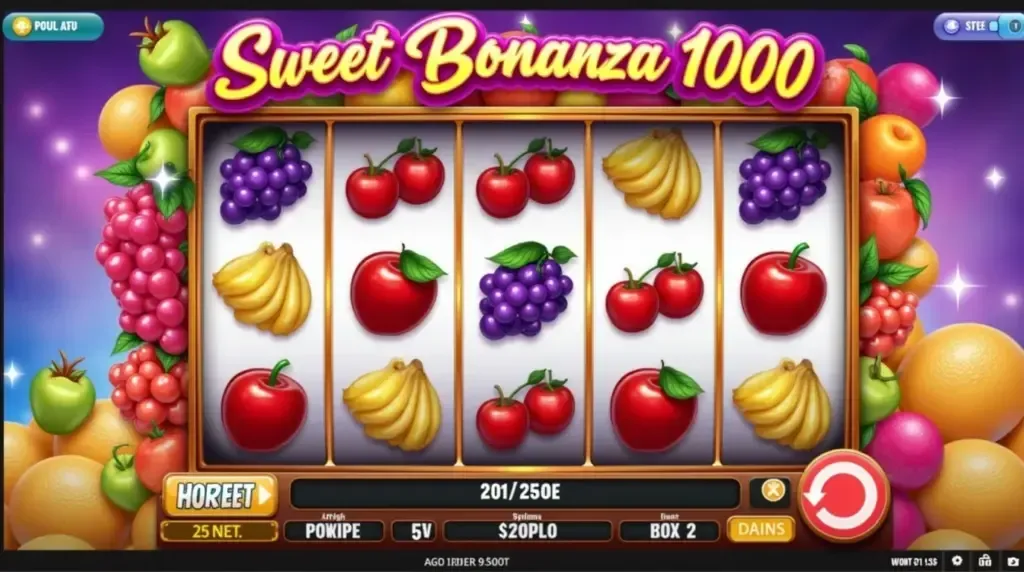 Sweet Bonanza 1000 Sweet Bonanza 1000 fruit slot machine game reels